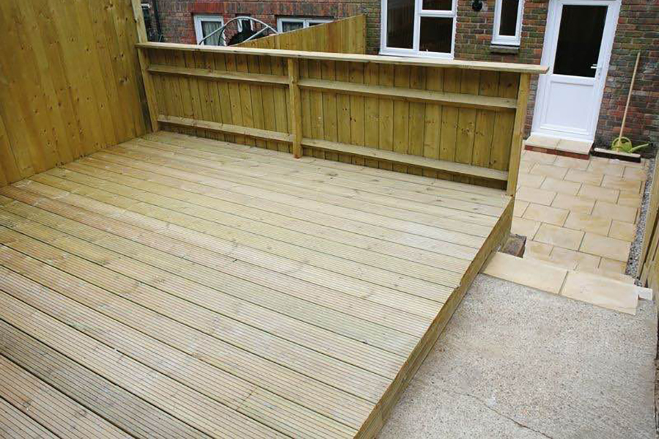 Wooden Decking Company Hythe