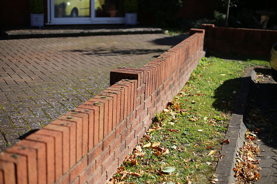 Retaining Brick Wall Amesbury